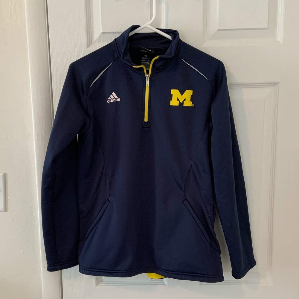 U OF M QUARTER ZIP
